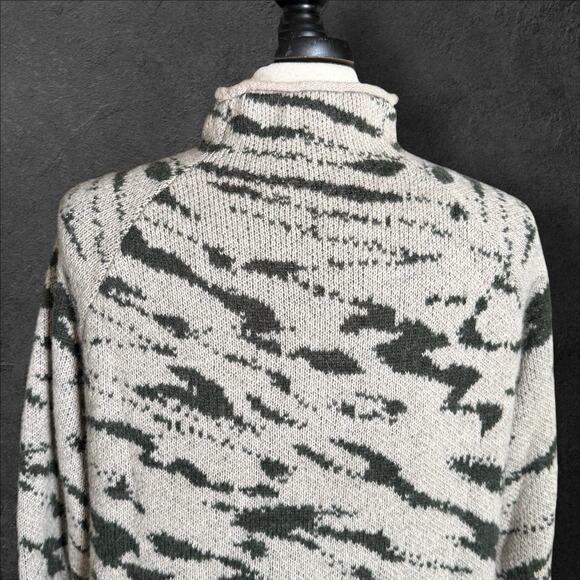 Madewell Thornton Mock Neck Sweater Womens Sz XS Alpaca Blend Oversized 42" Bust - Picture 6 of 10